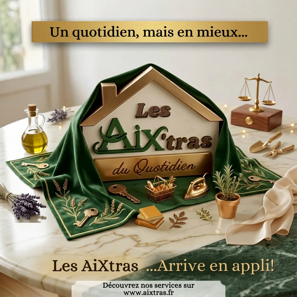 Visuel de lancement de la plateforme Les Aixtras du Quotidien