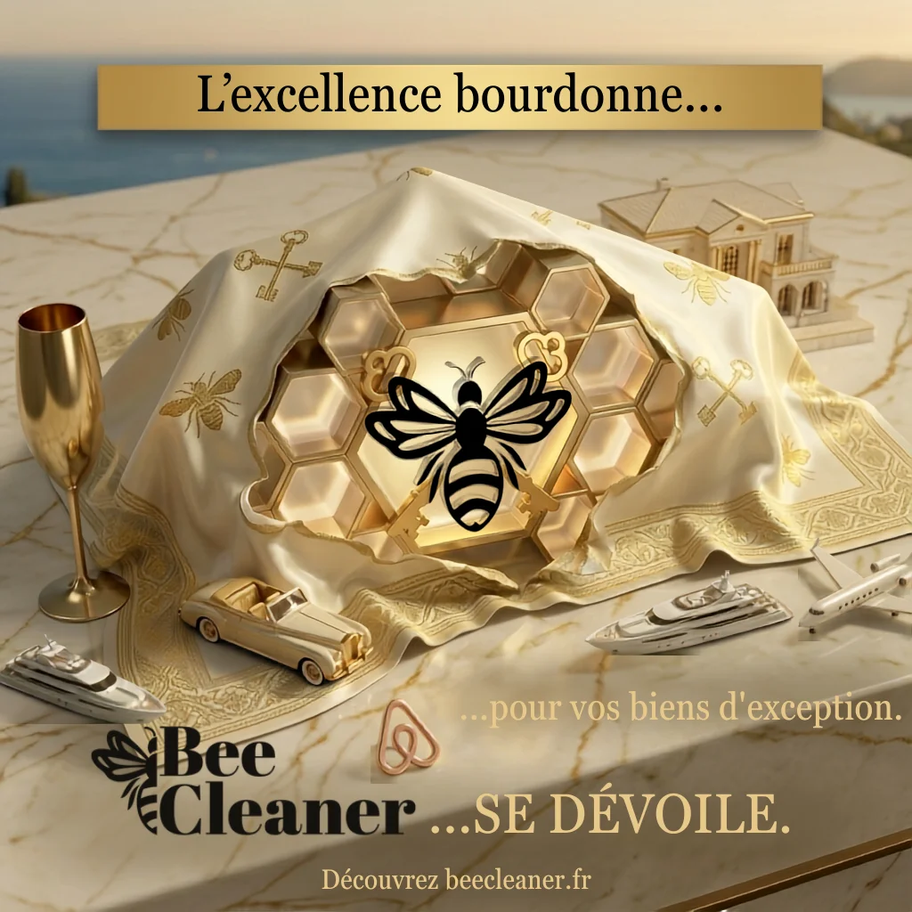 Visuel de lancement du site Bee Cleaner Aix