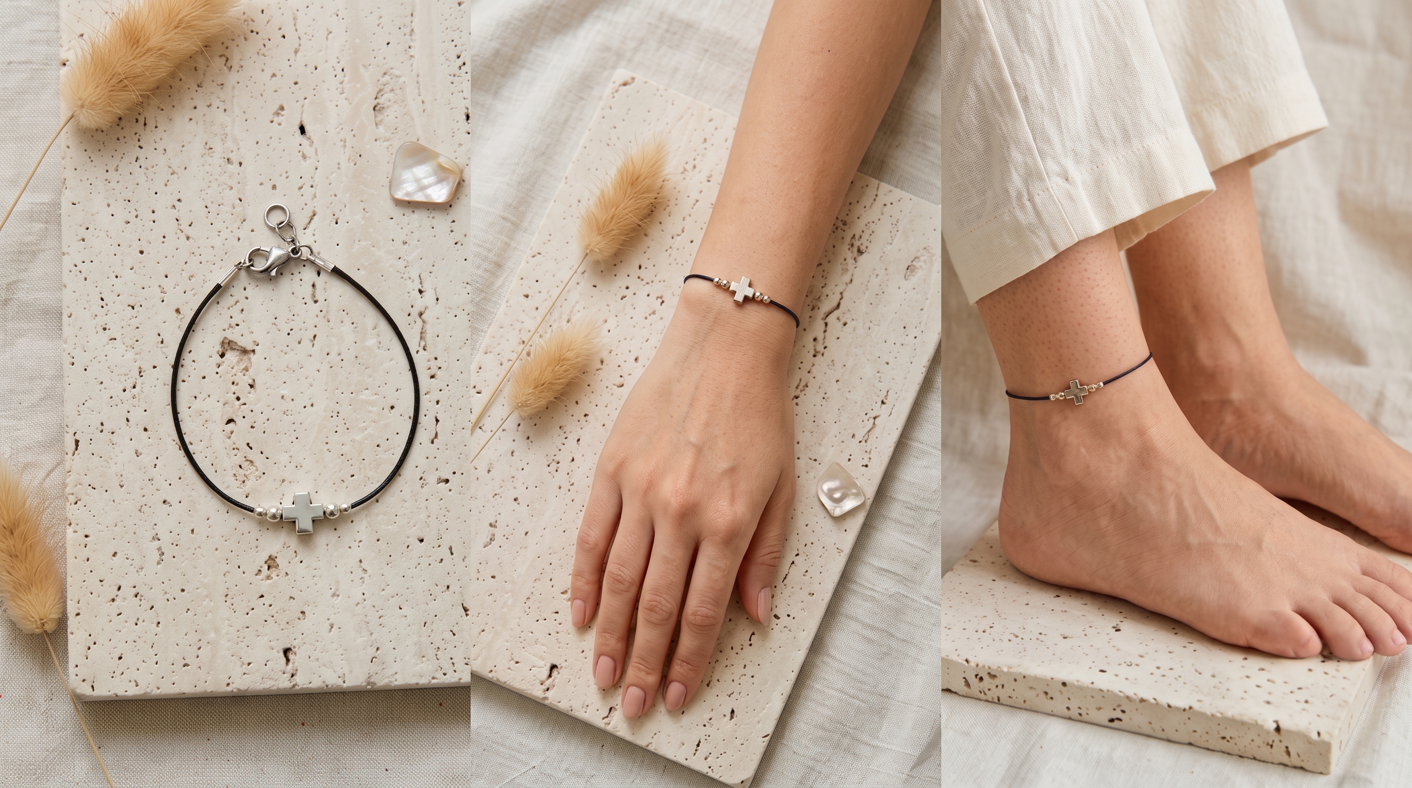 Un bracelet Brin de Stef, du montage au poignet