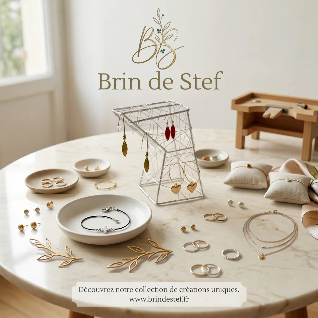 Visuel de lancement de la boutique Brin de Stef